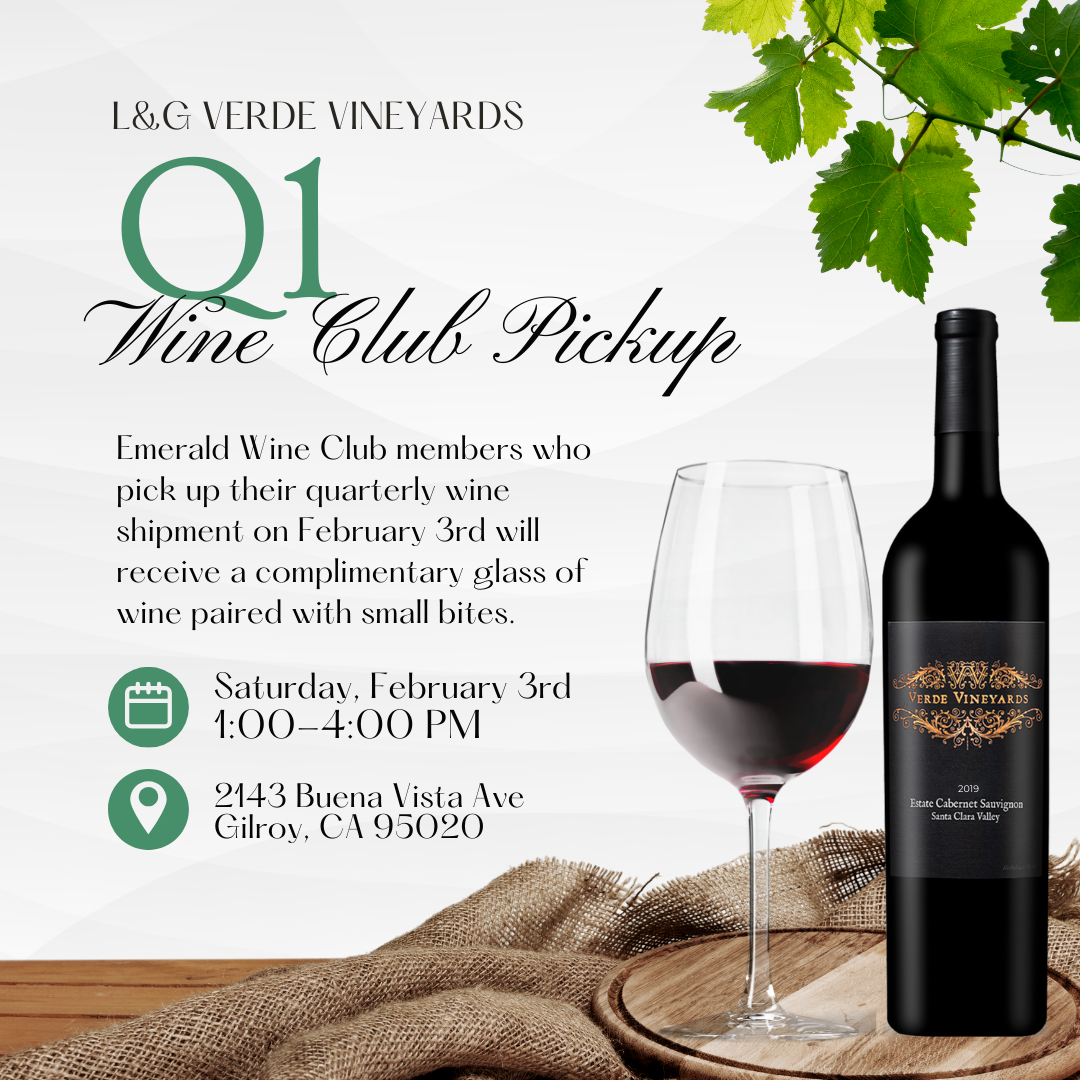 Q1 Wine Club Pickup